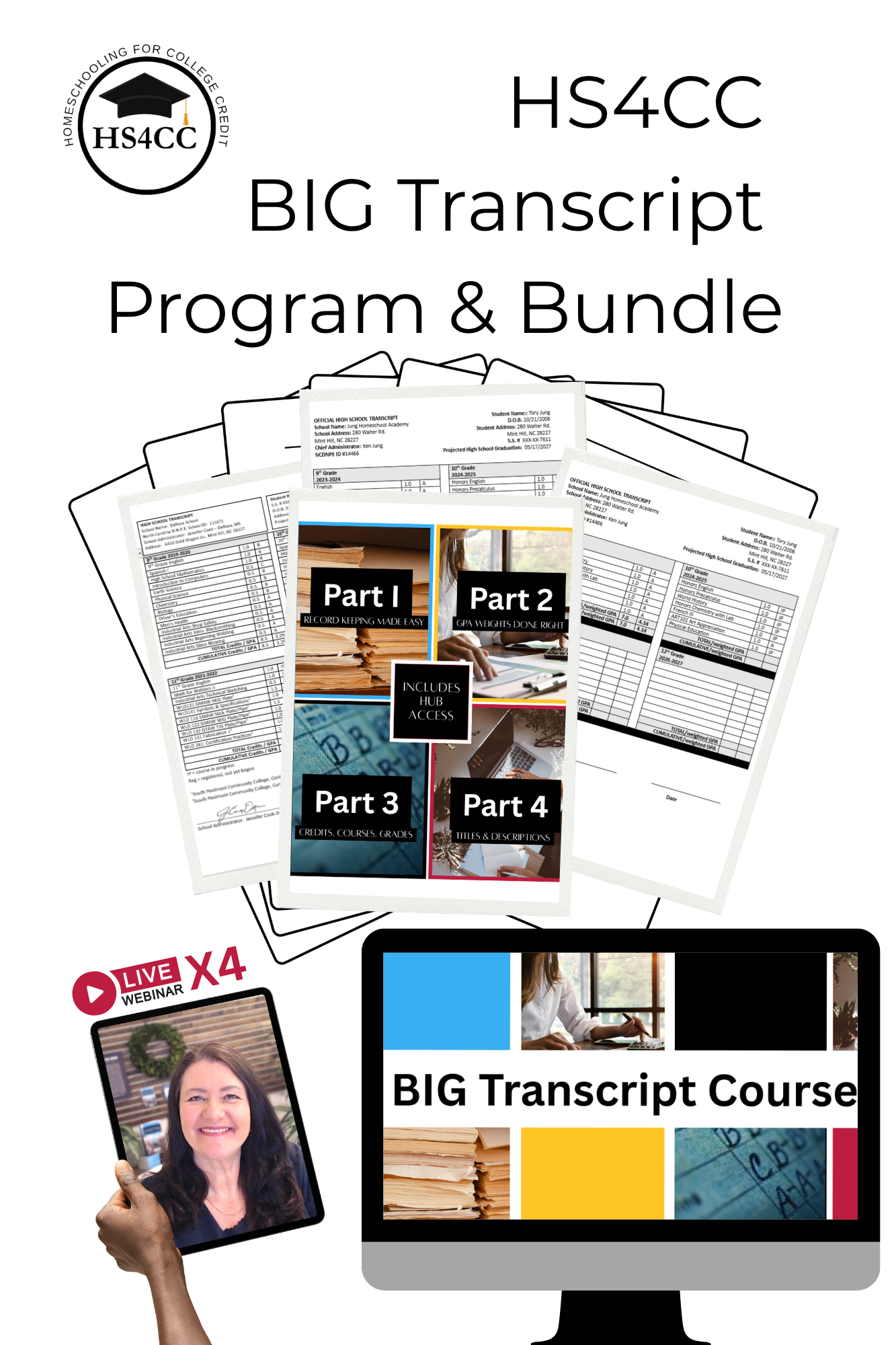 (04) Big Transcript Course Bundle
